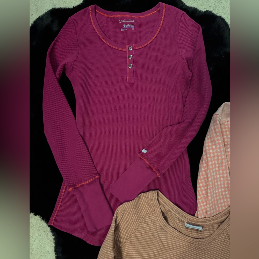 Columbia Womens thermal tops winter omni wick - Picture 2 of 7